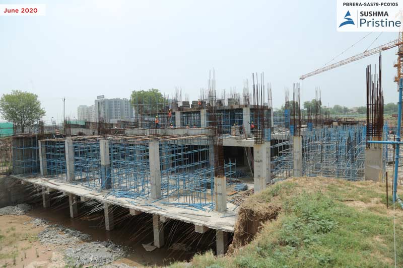 Sushma Pristine Zirakpur Construction Update June