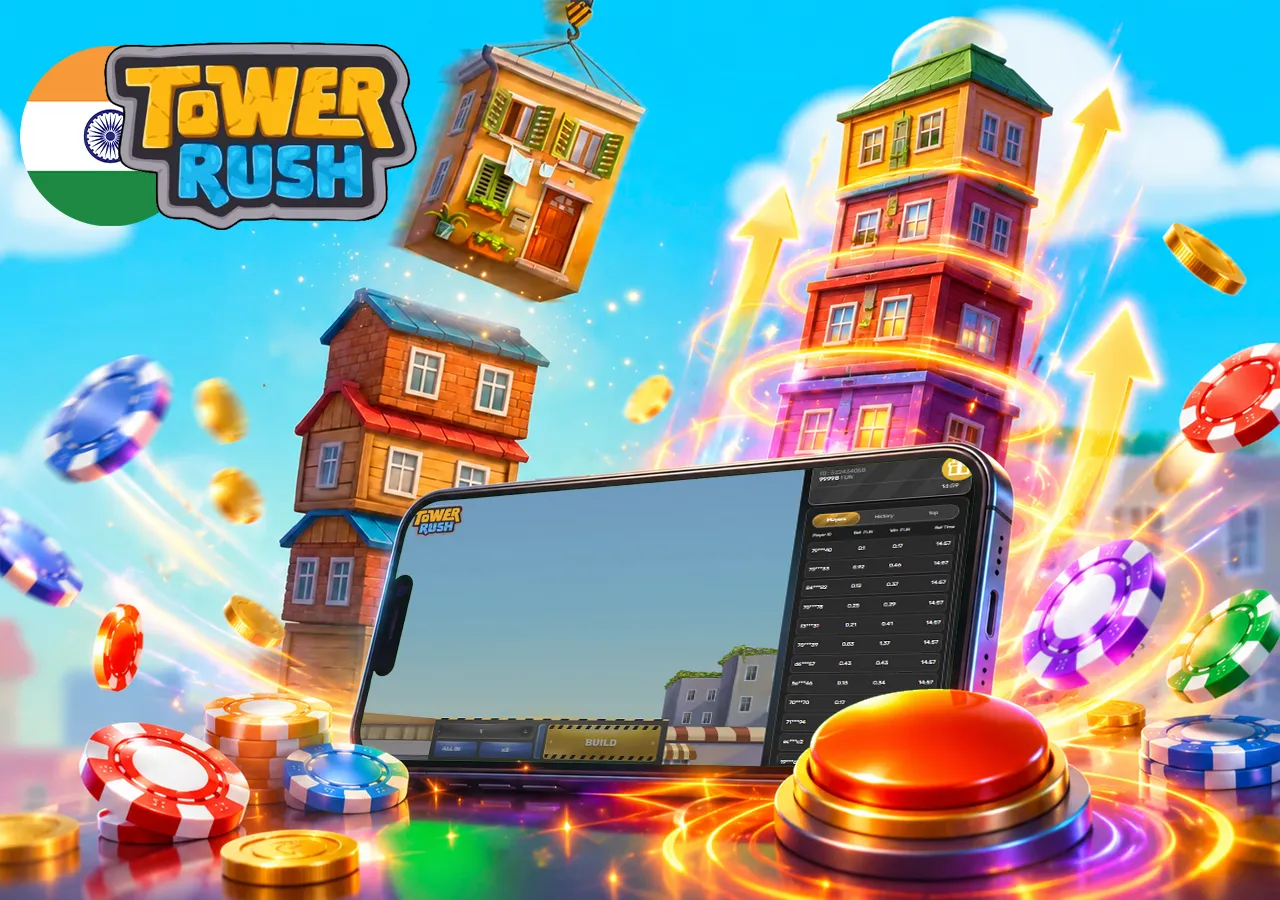 Bright Tower Rush experience with fast gameplay